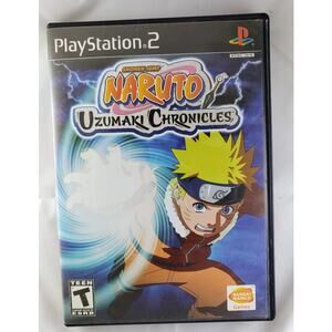 Naruto: Uzumaki Chronicles (PS2, No Manual) – Bandai Namco Action Game